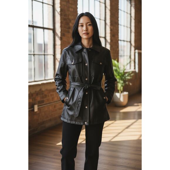 Rebecca Minkoff Black Jacket Women's Large NWT - Picture 3 of 8